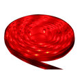 Lunasea Lighting Red Flexible Strip Led 12V 2M W/Connector LLB-453R-01-02